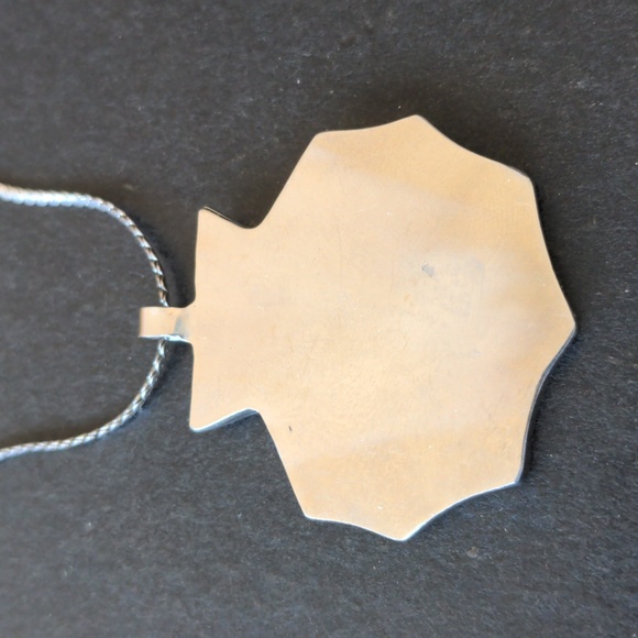 Vintage handmade sterling silver pendant. - Picture 6 of 7